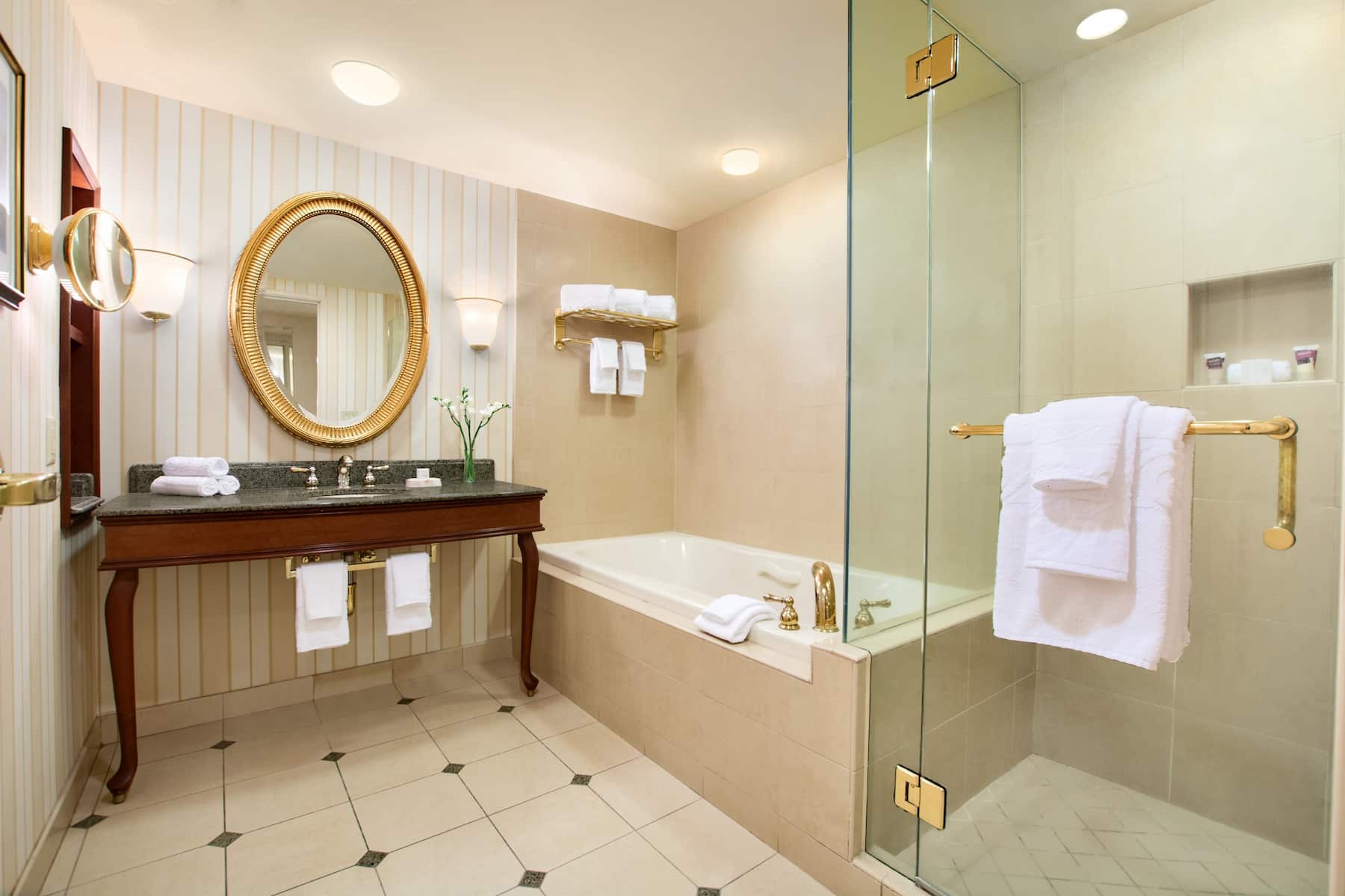Guest room feature at the Harrah's Kansas City, Trademark Collection by Wyndham in North Kansas City, Missouri