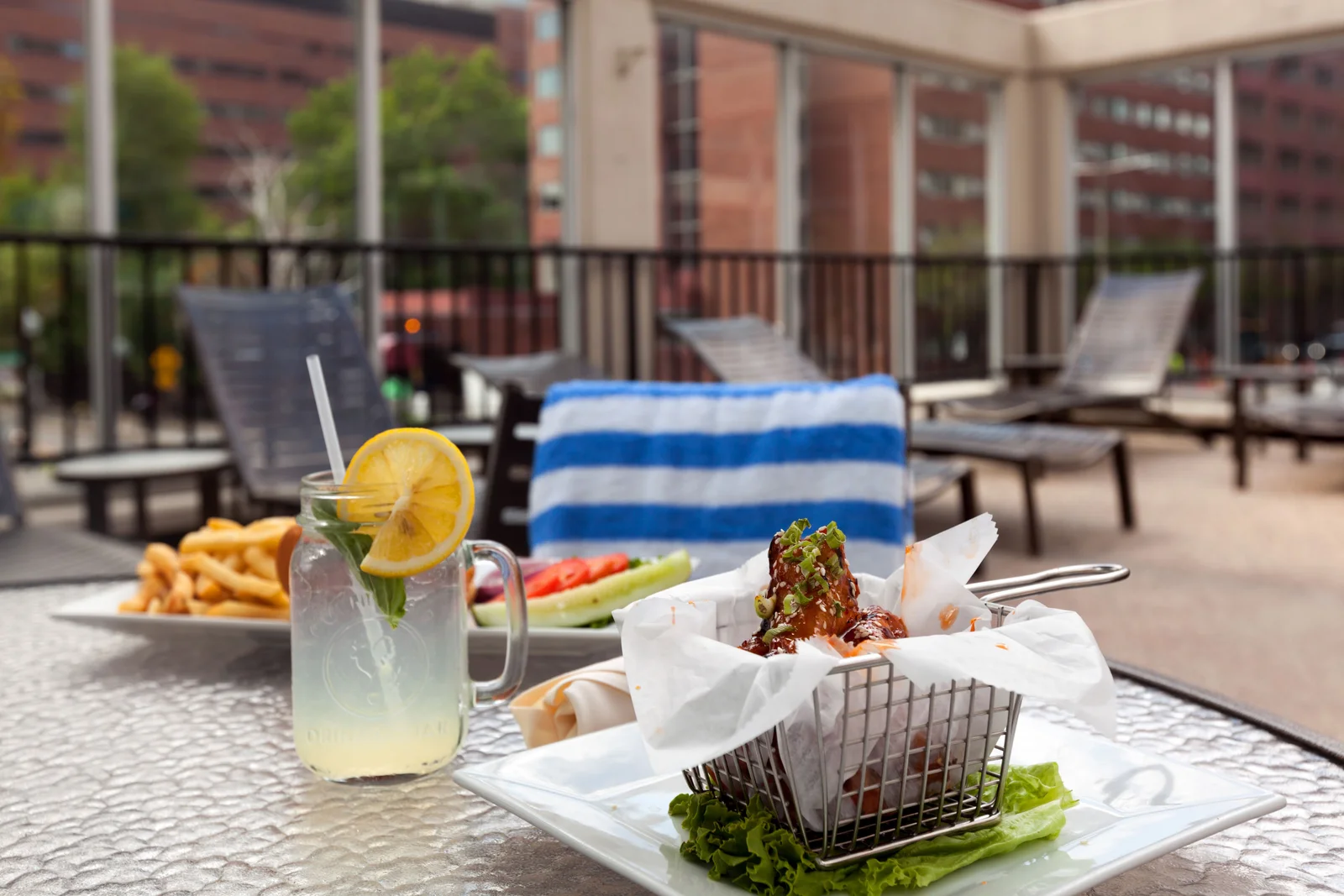 Poolside Dining