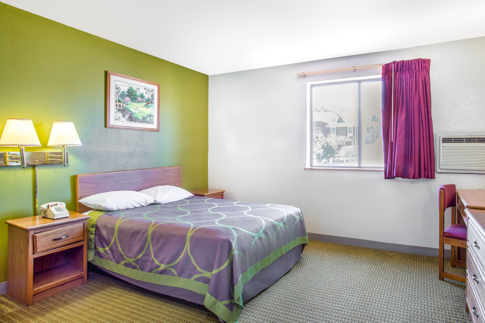1 King Bed Room