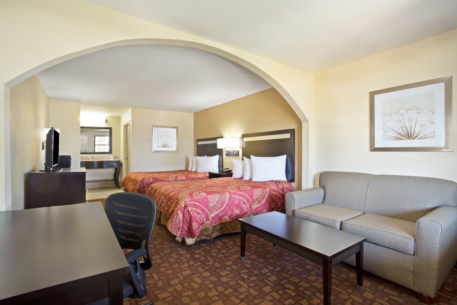 2 Double Bed Room