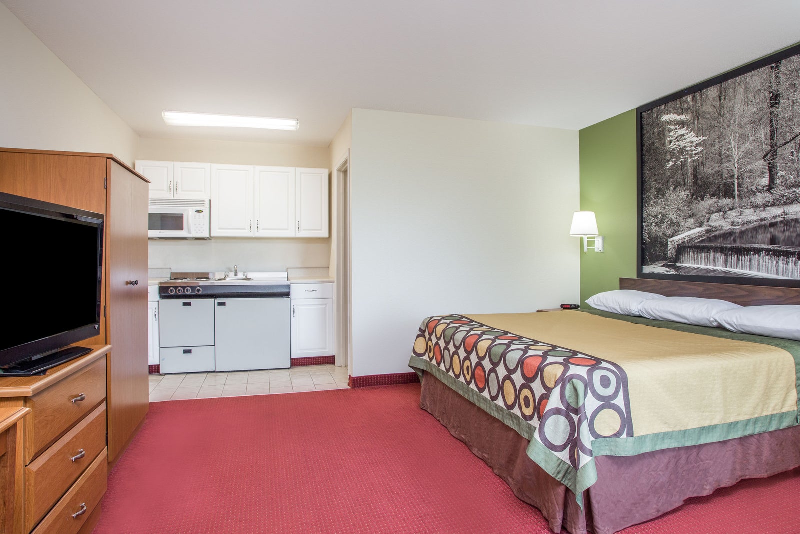 1 King Bed Room