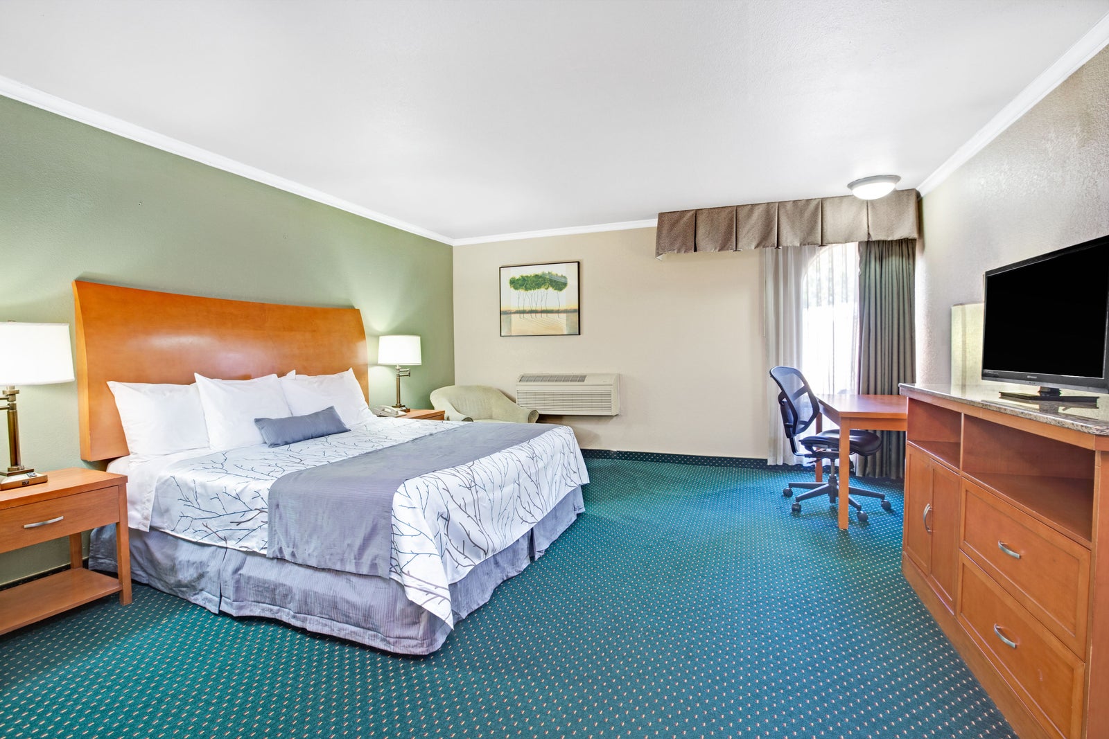 1 King Bed Room