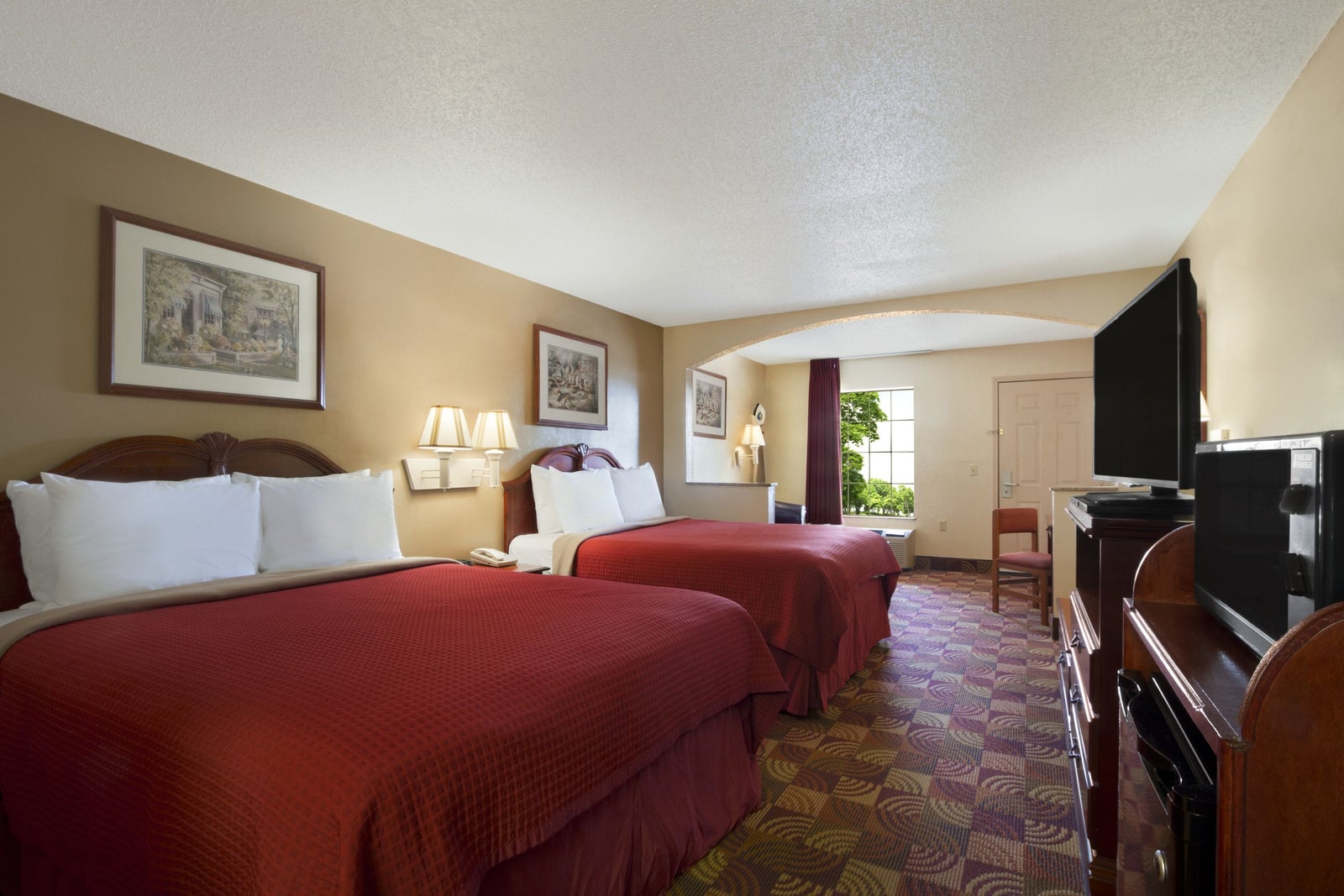 Standard Two Double Bed Room