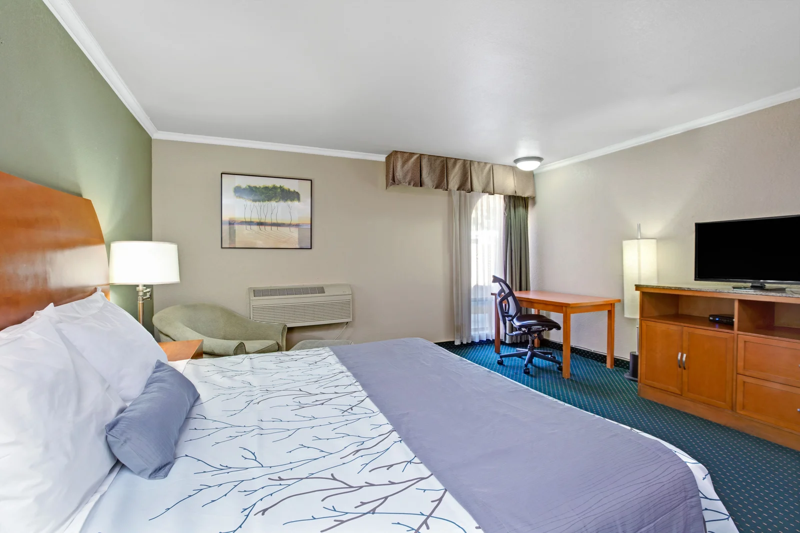 1 King Bed Room