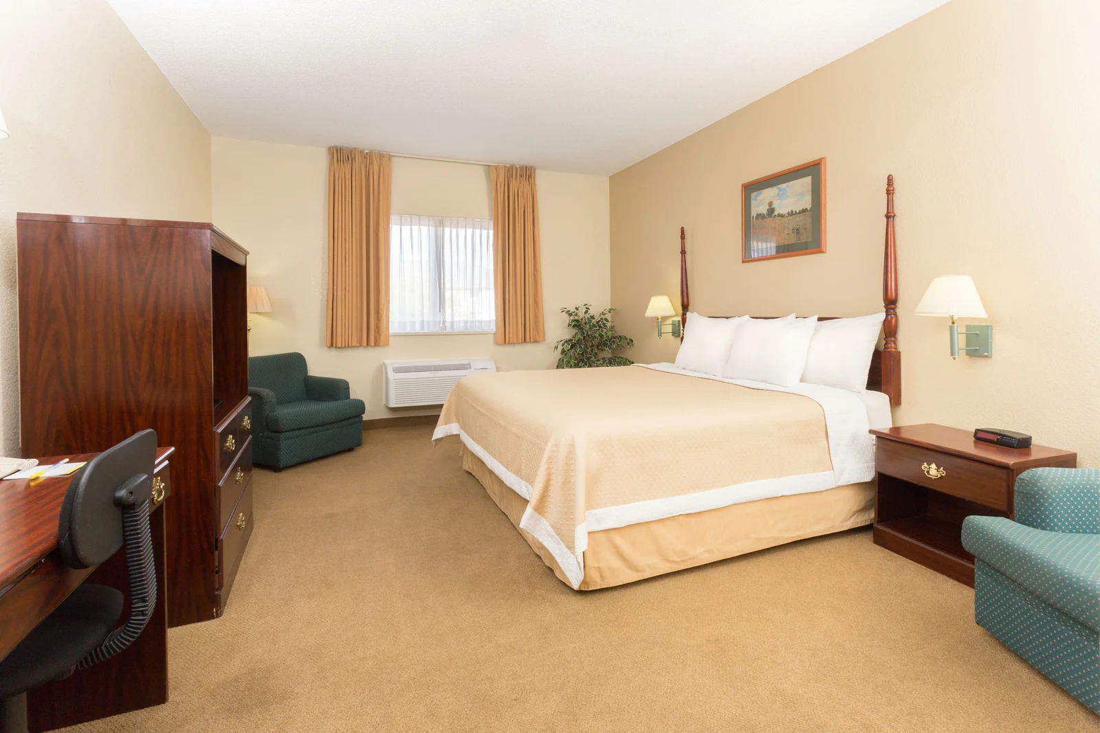 1 King Bed Room
