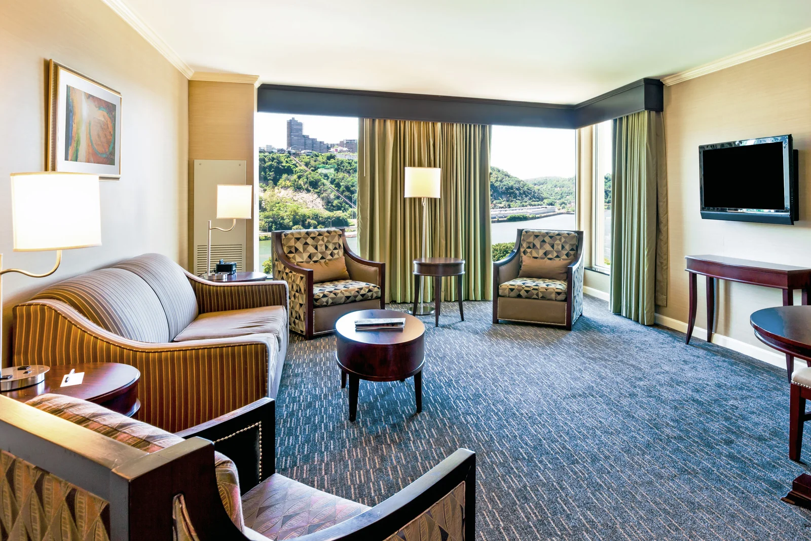 Suite living area