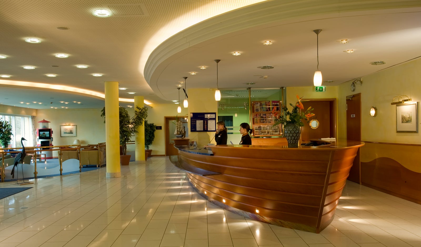 Radison SAS Stralsund, Hotel,  Rezeption