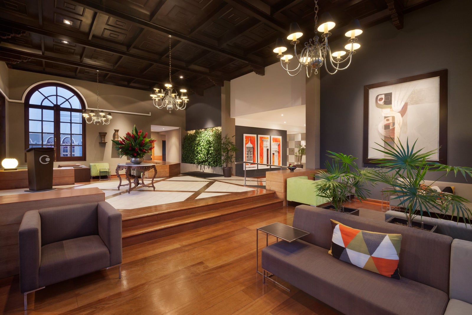 Lobby view