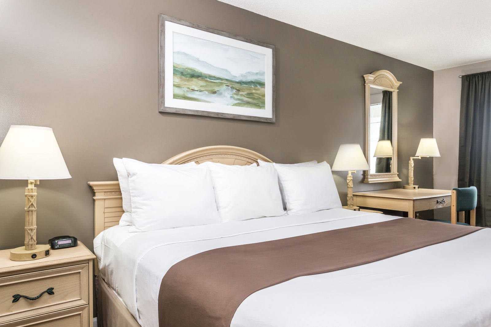 1 King Bed Room