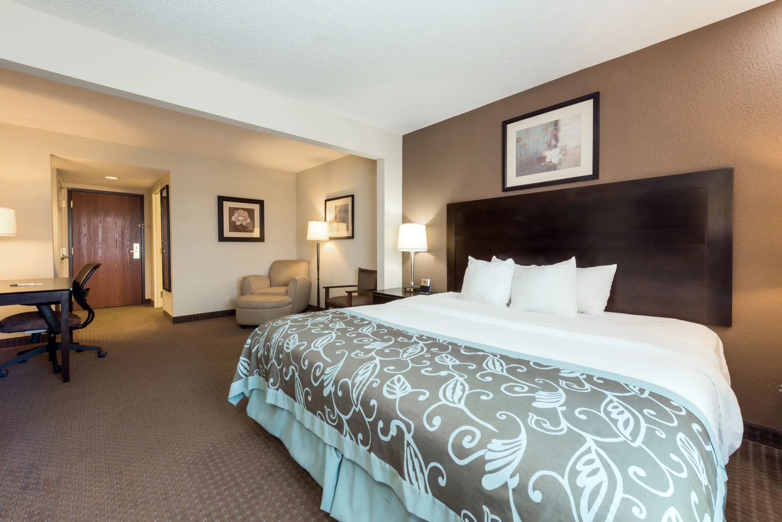 1 King Bed Room