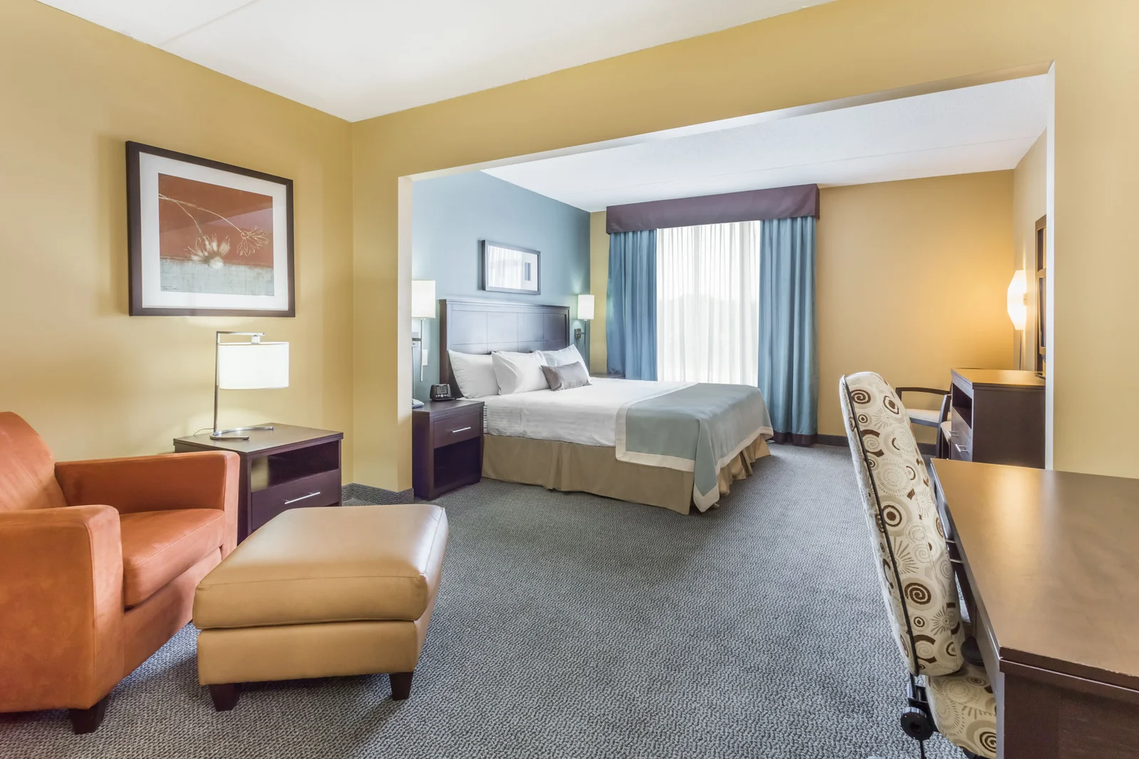 1 King Bed Room