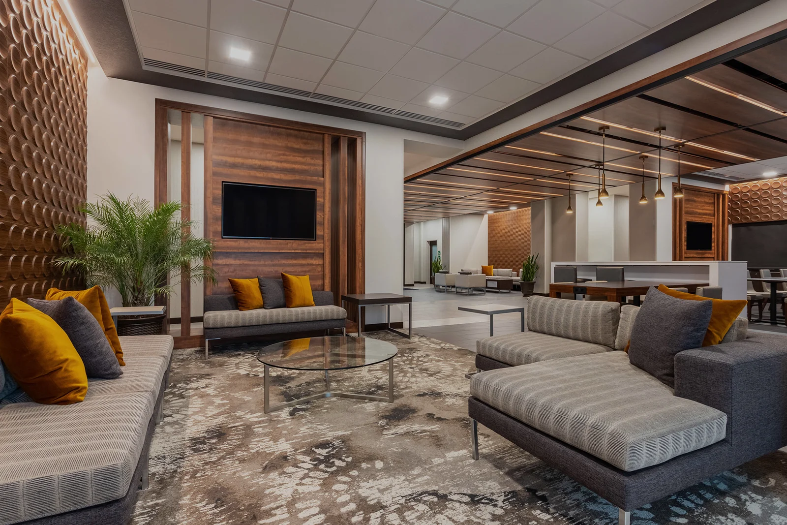 Modern Hotel Lounge