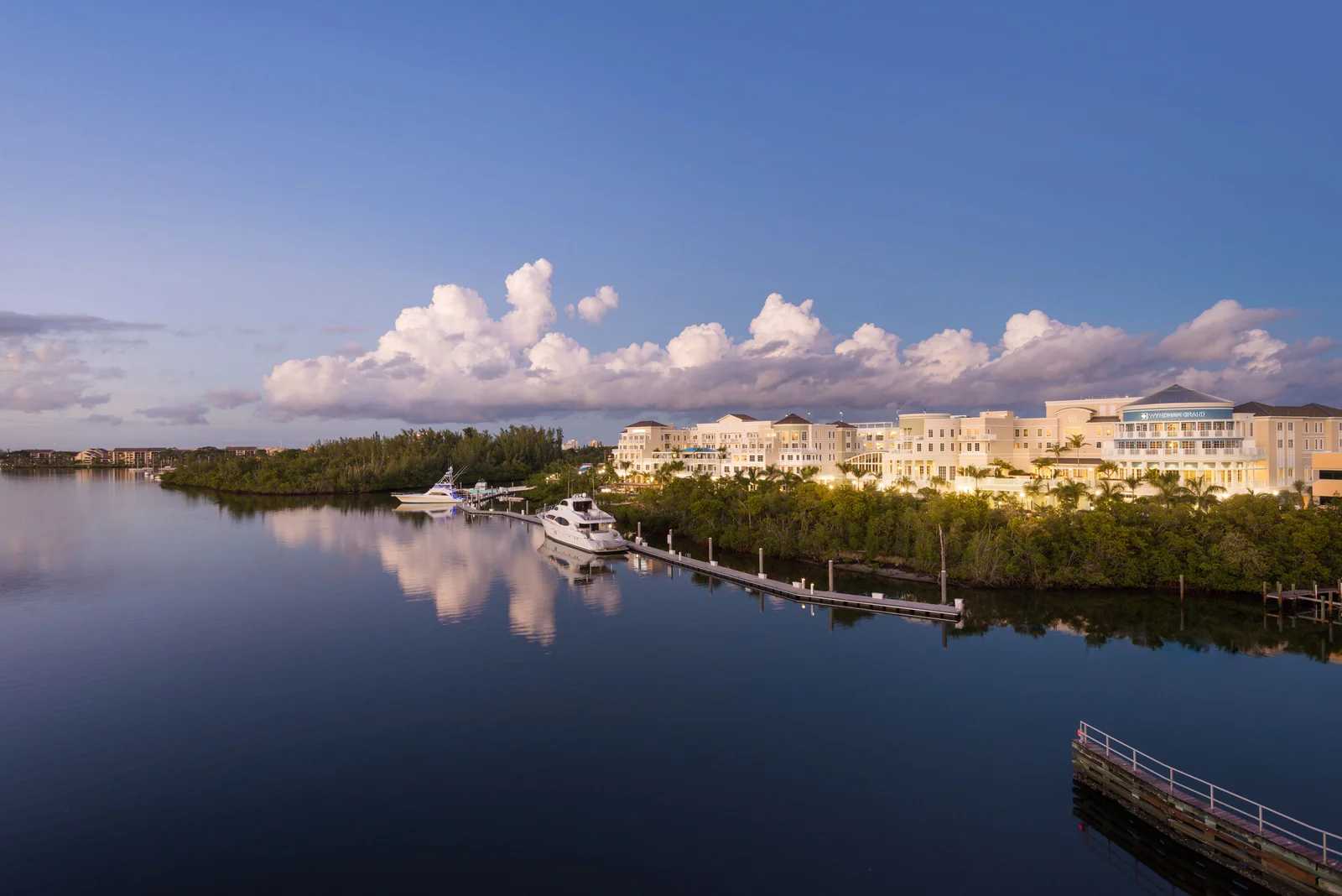 Wyndham Grand Jupiter at Harbourside Place Exterior