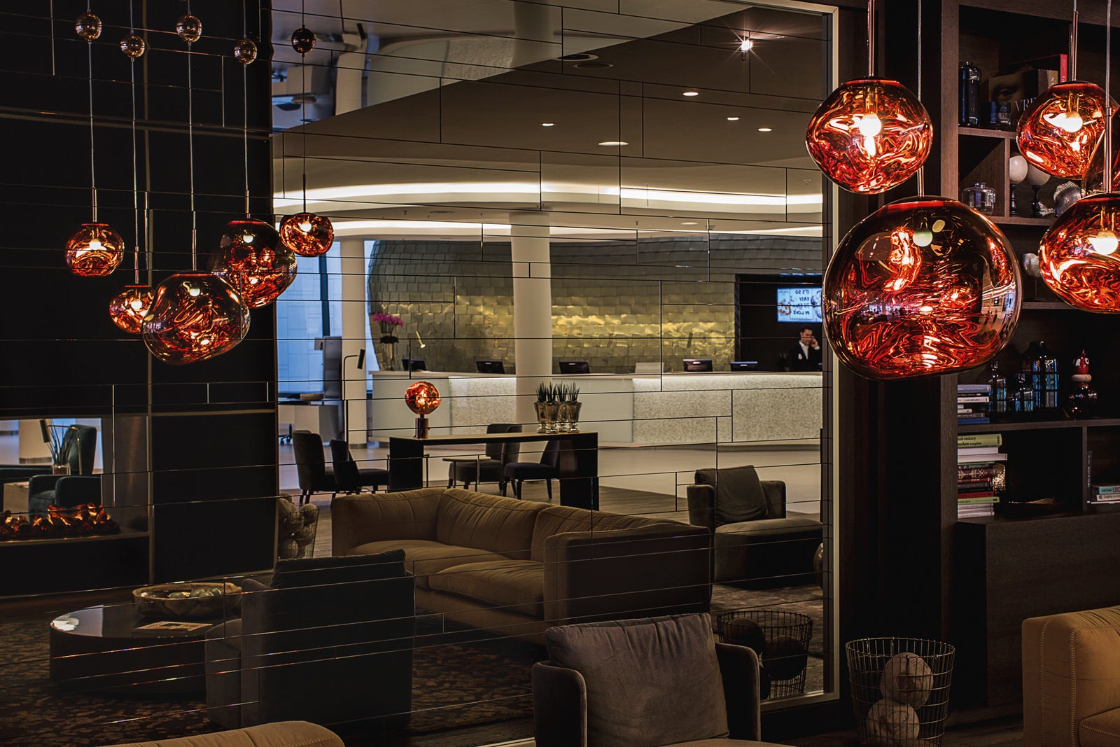 Hotel Reception Area