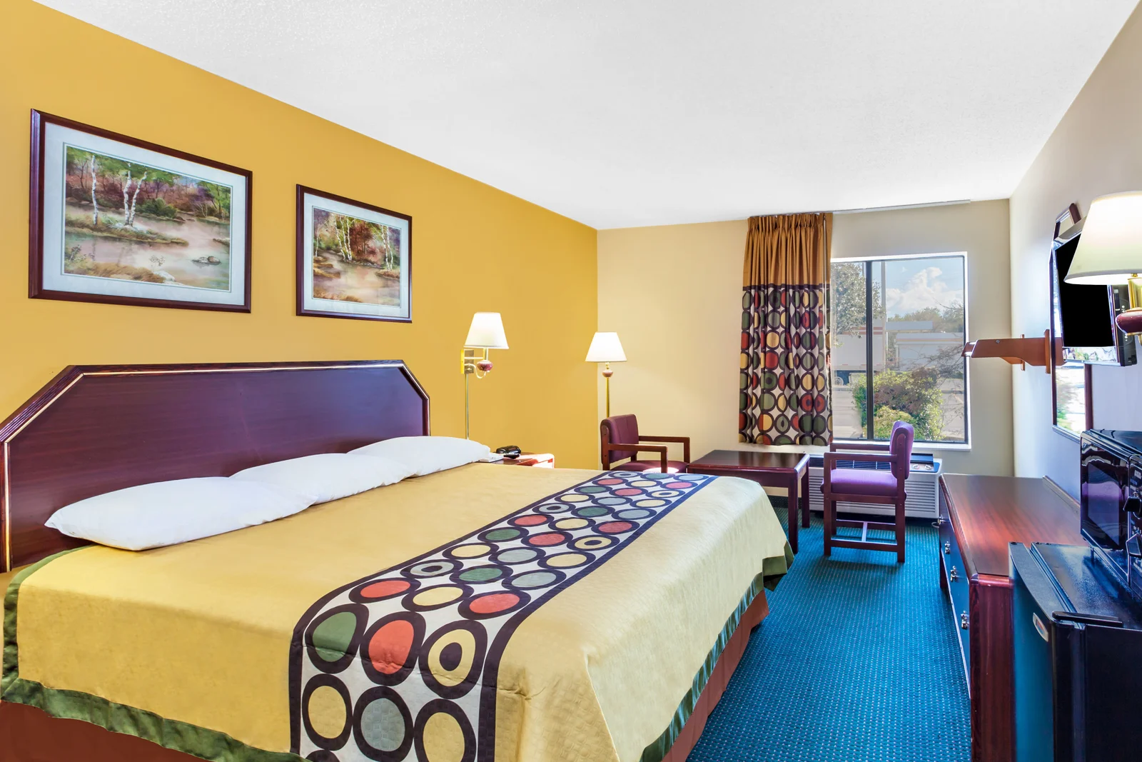 1 King Bed ADA Room
