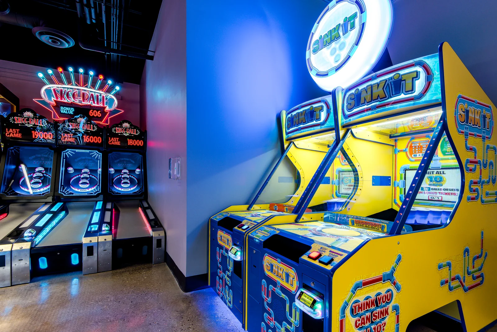 The Arcade at Tropicana Laughlin.  Images shot January 2024