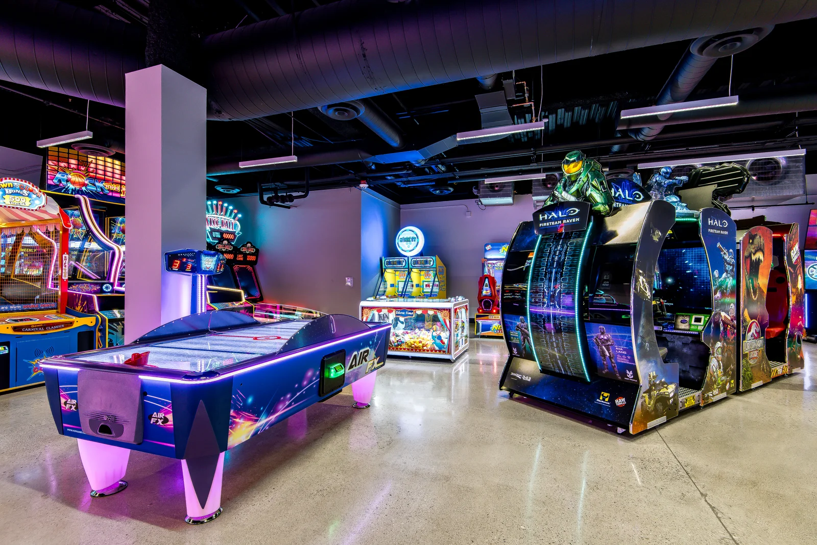 The Arcade at Tropicana Laughlin.  Images shot January 2024