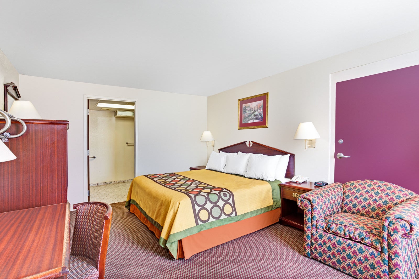 1 King Bed Room