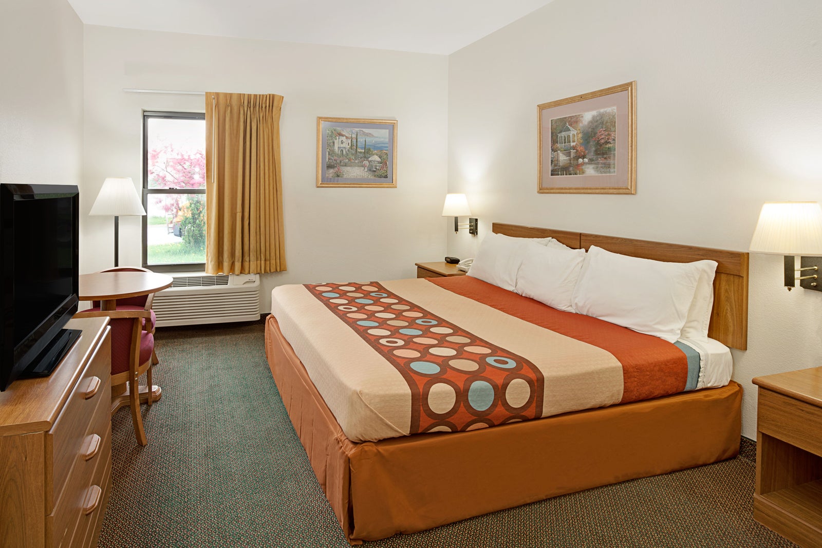 One King Bed Guest Room with Jacuzzi