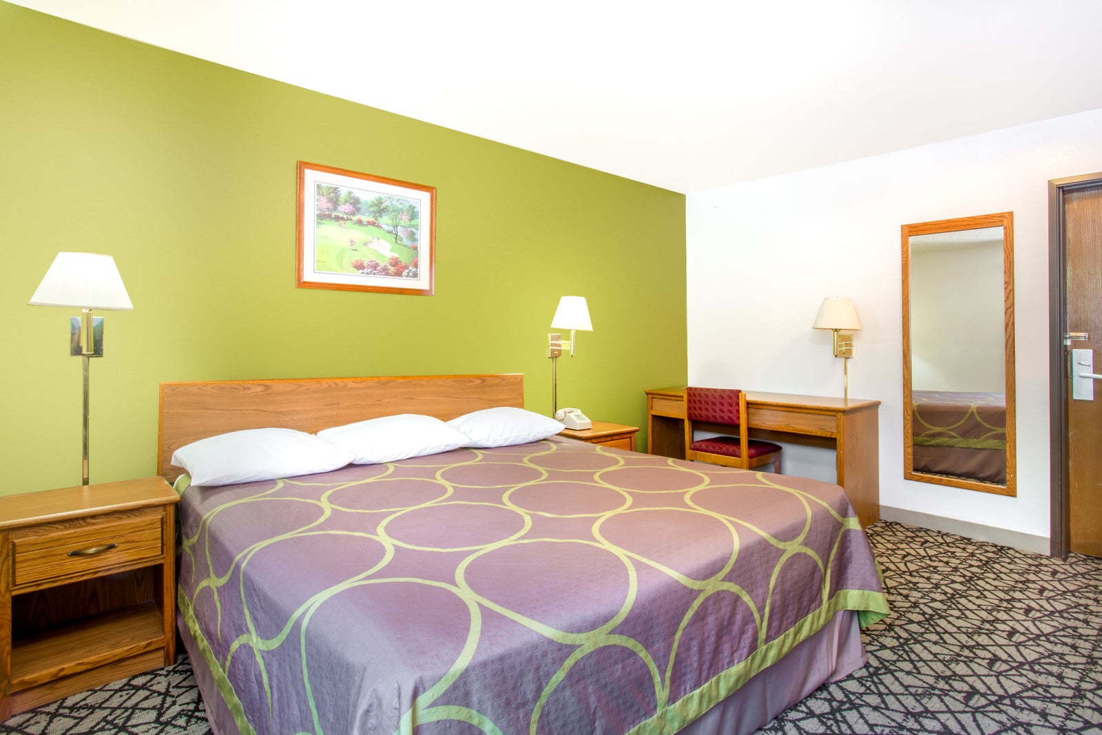 1 King Bed Room