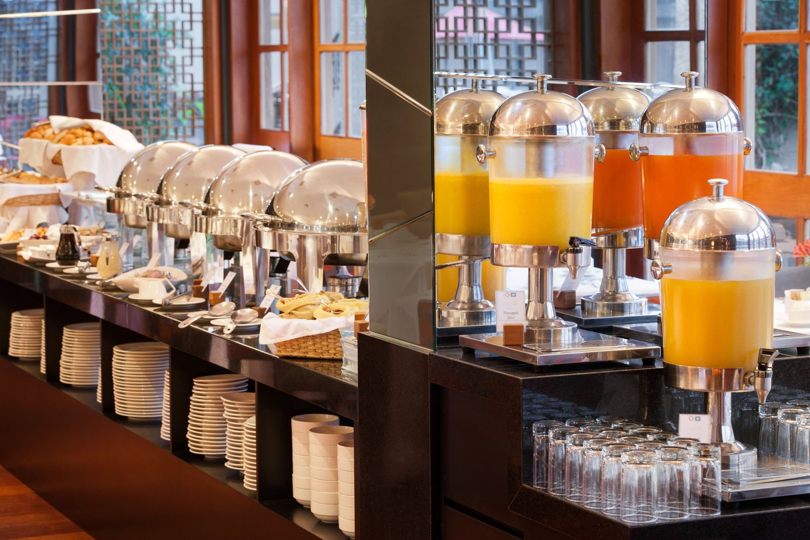 Breakfast area
