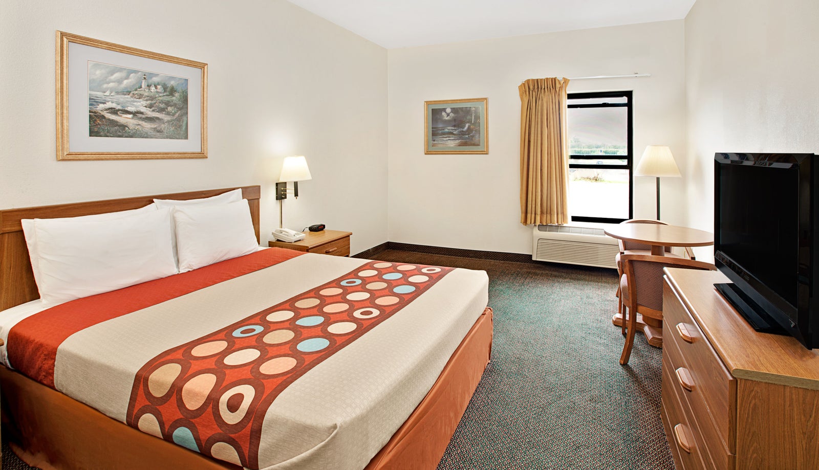 ADA One Queen Bed Guest Room