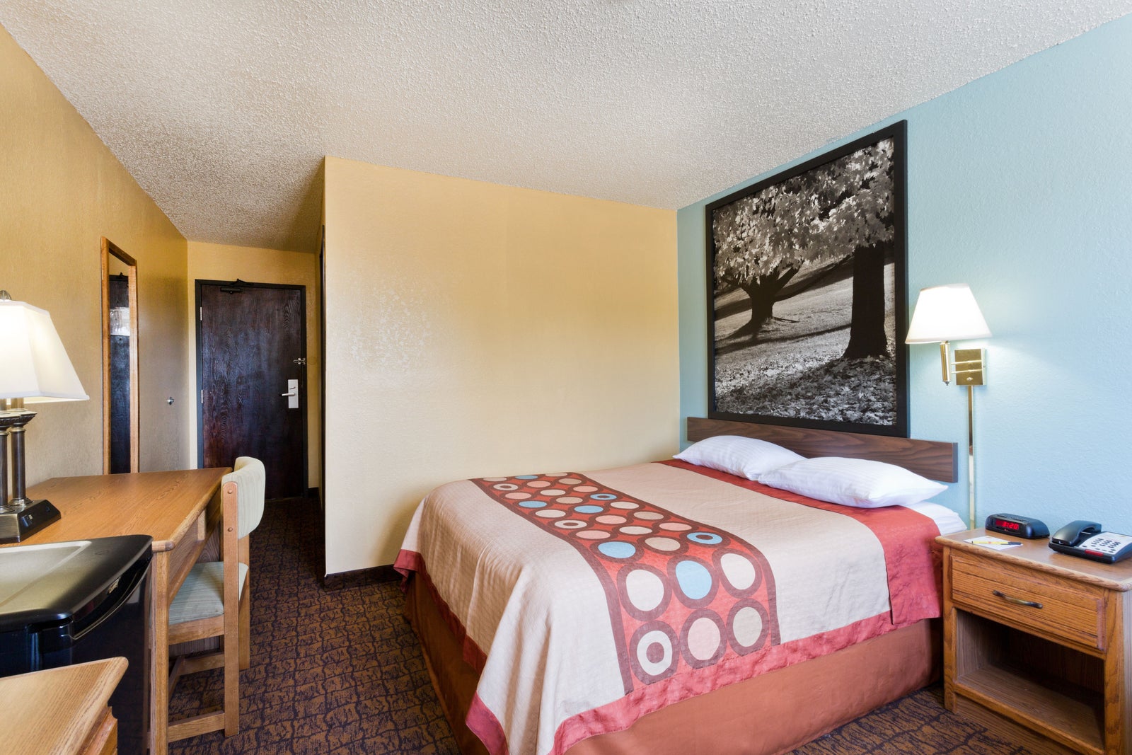 One Queen Bed Room