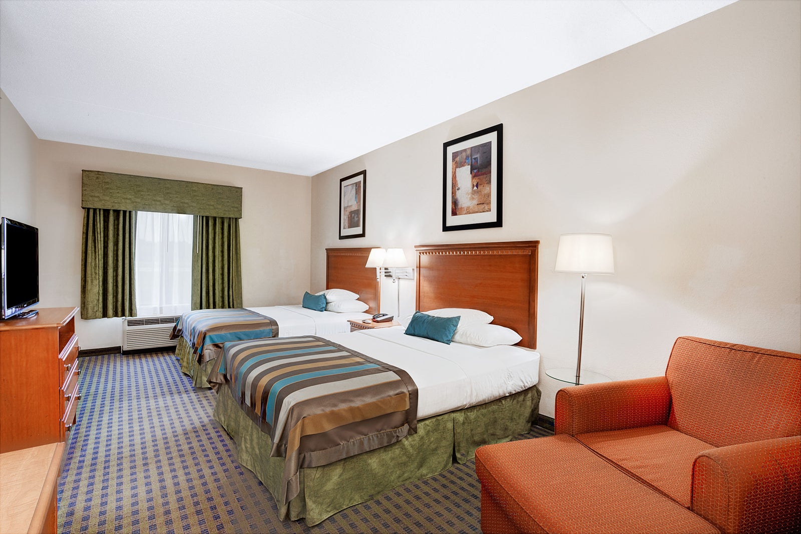 2 Queen Bed Room