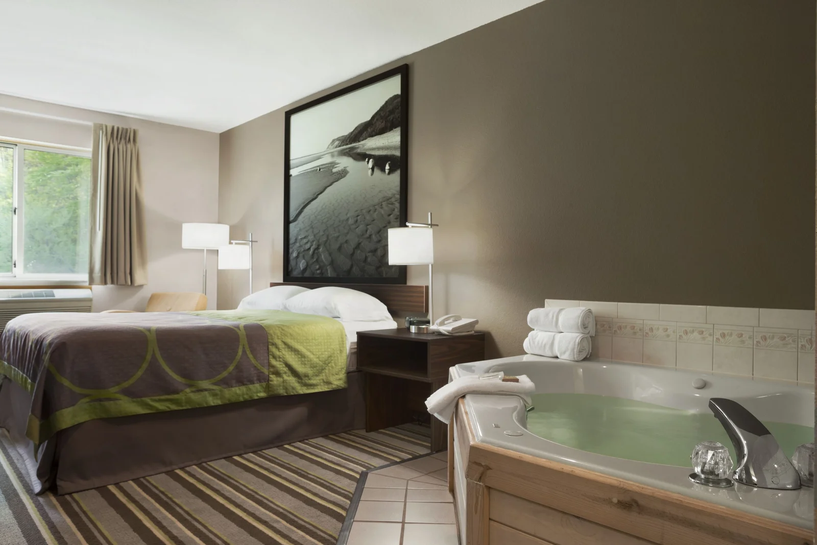 Jacuzzi Queen Bed Suite