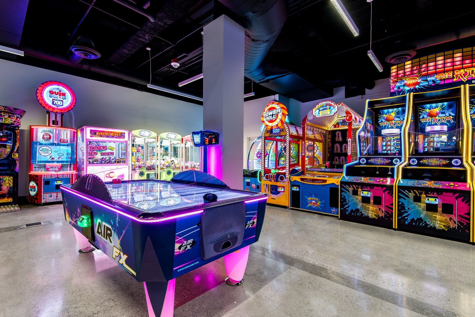The Arcade at Tropicana Laughlin.  Images shot January 2024