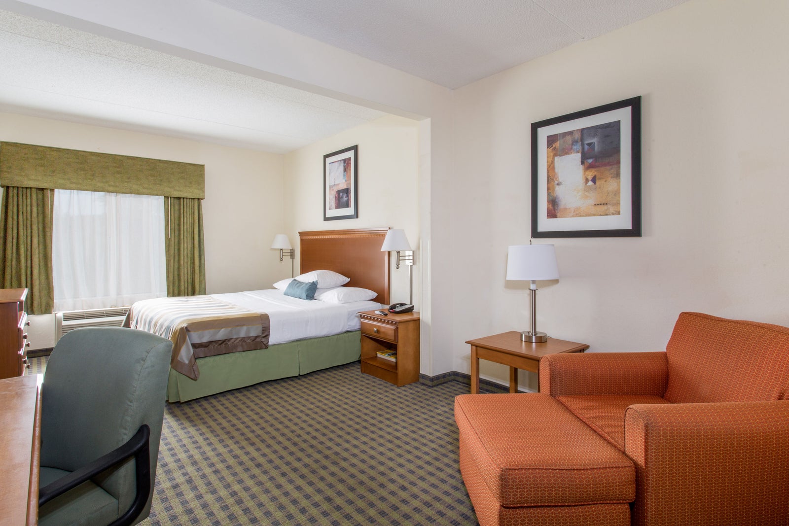 1 King Bed Room