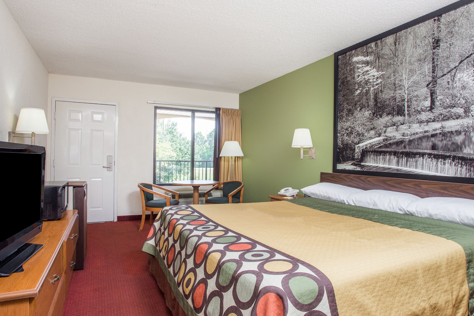 1 King Bed Room