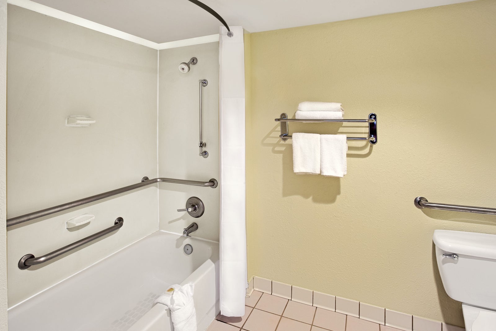 ADA Bathroom For 2 Bed Room