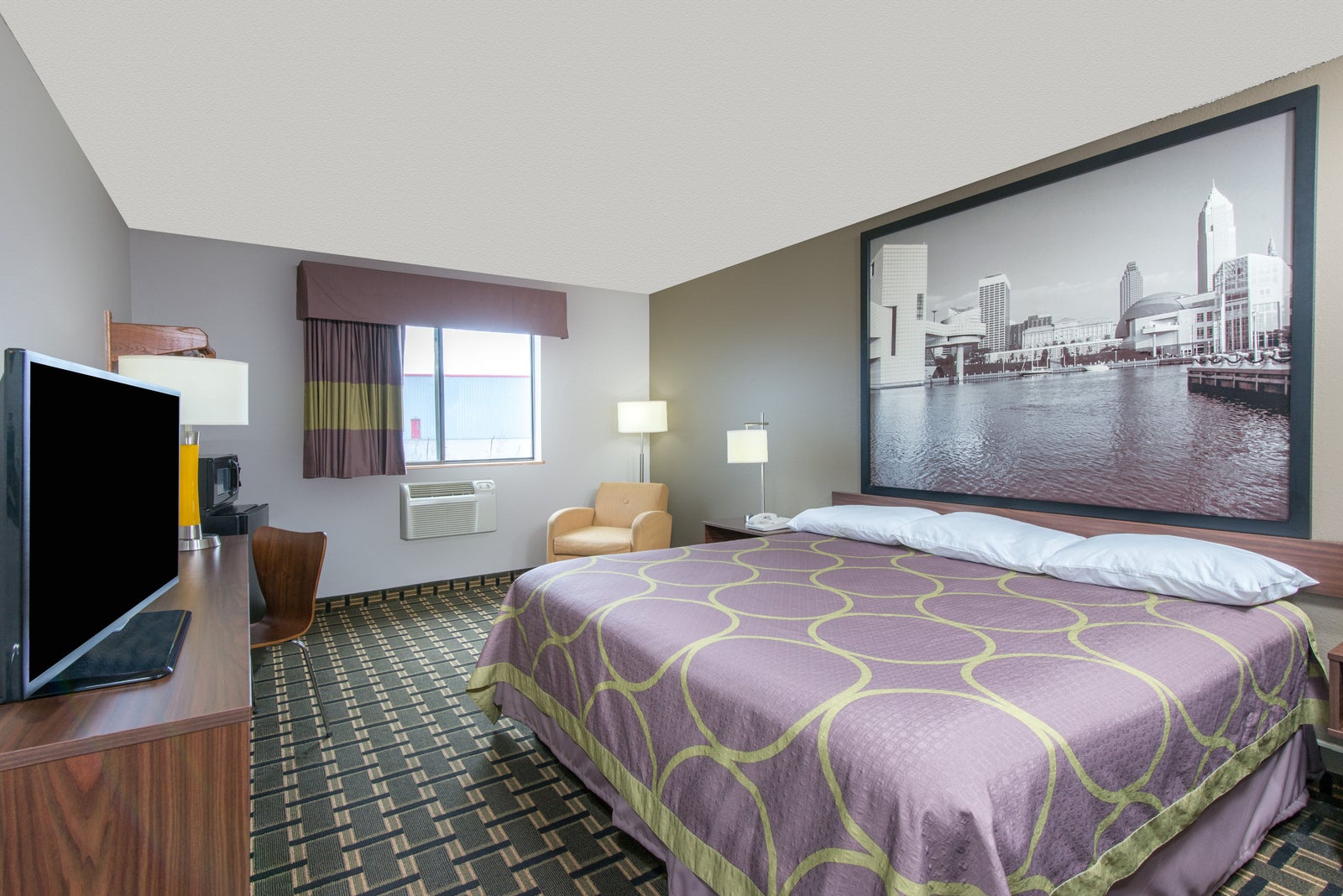 1 King Bed Room