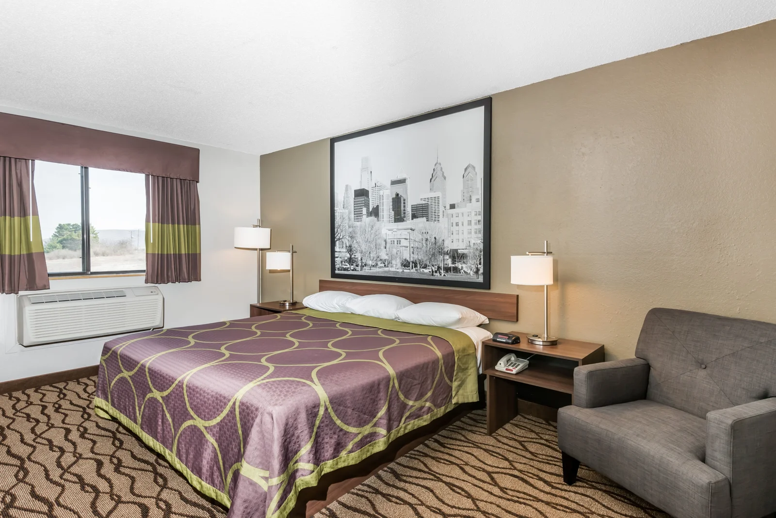 1 King Bed Room