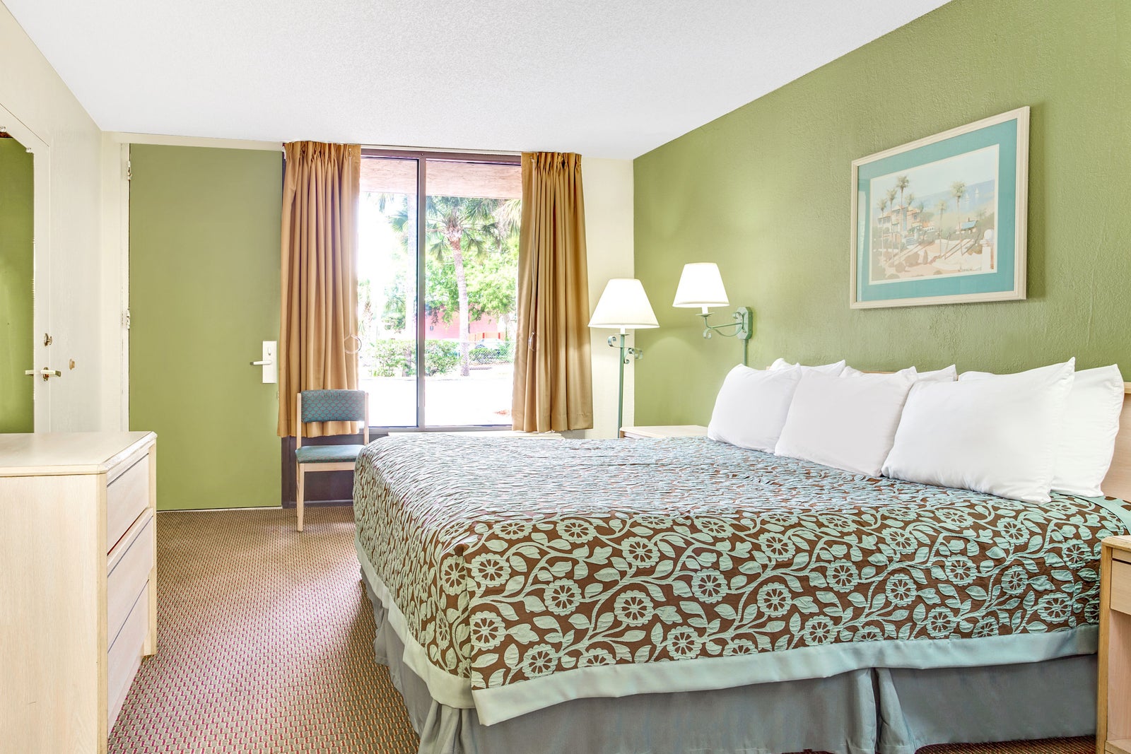 One King Bed Guest Room