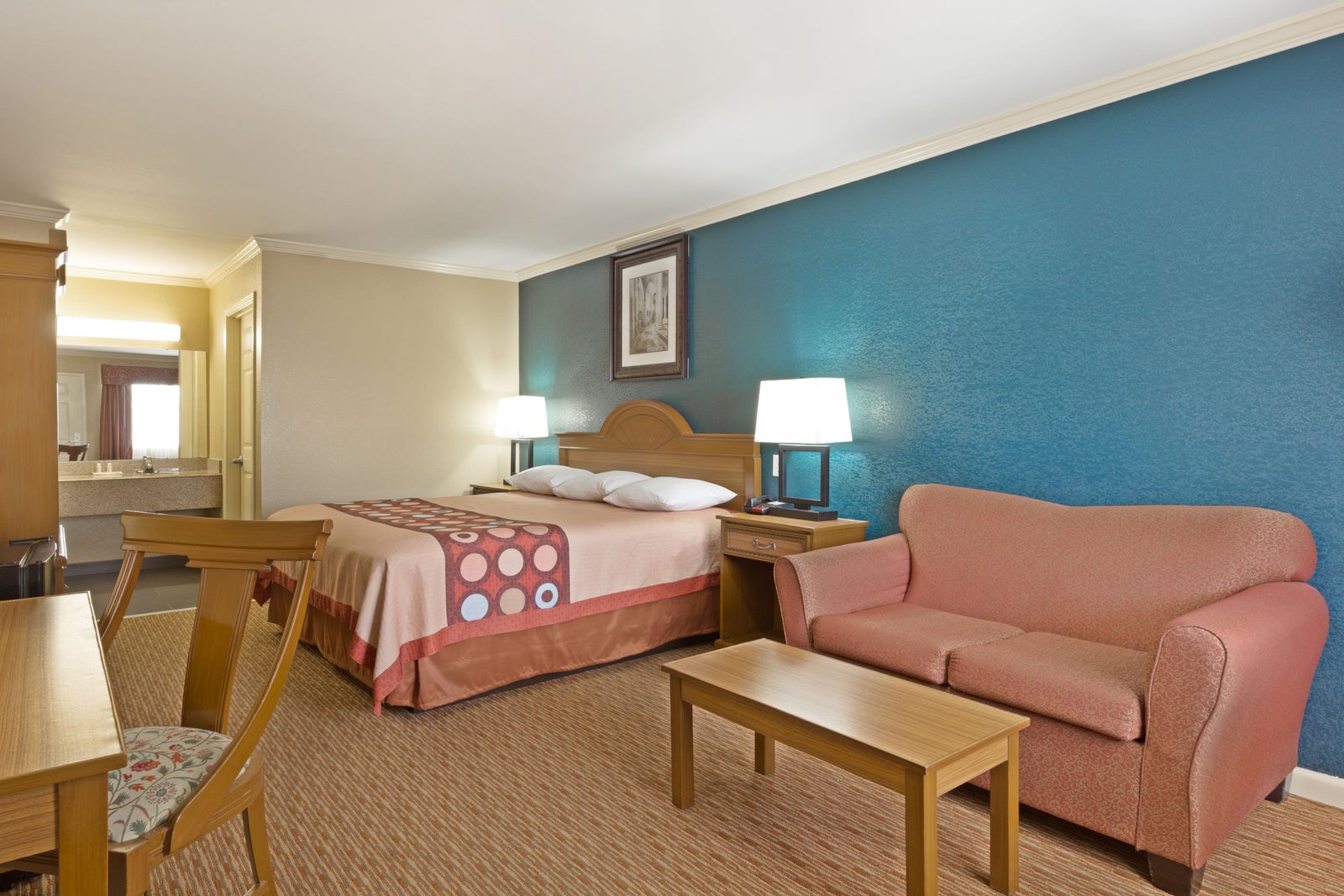 1 King Bed Room
