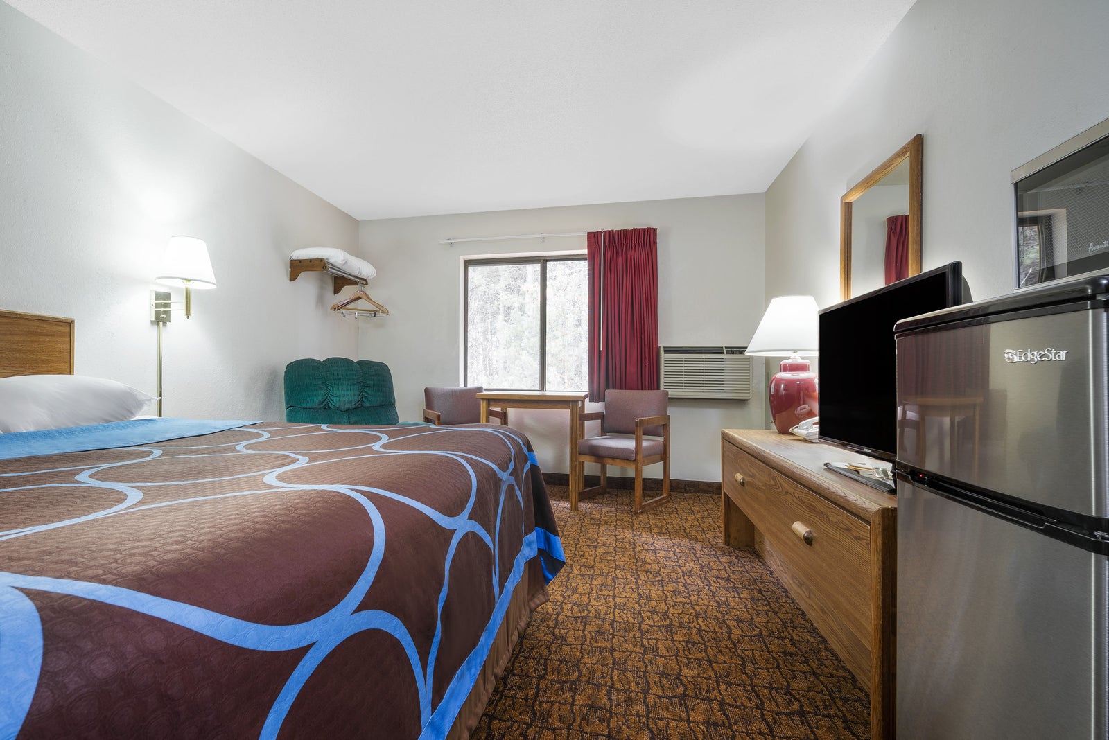 1 King Bed Room with Microwave