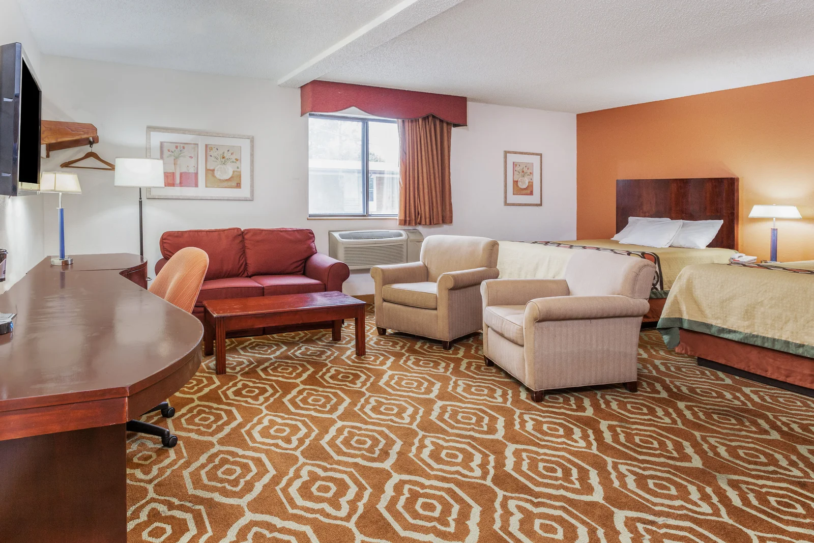 2 Double Bed Room
