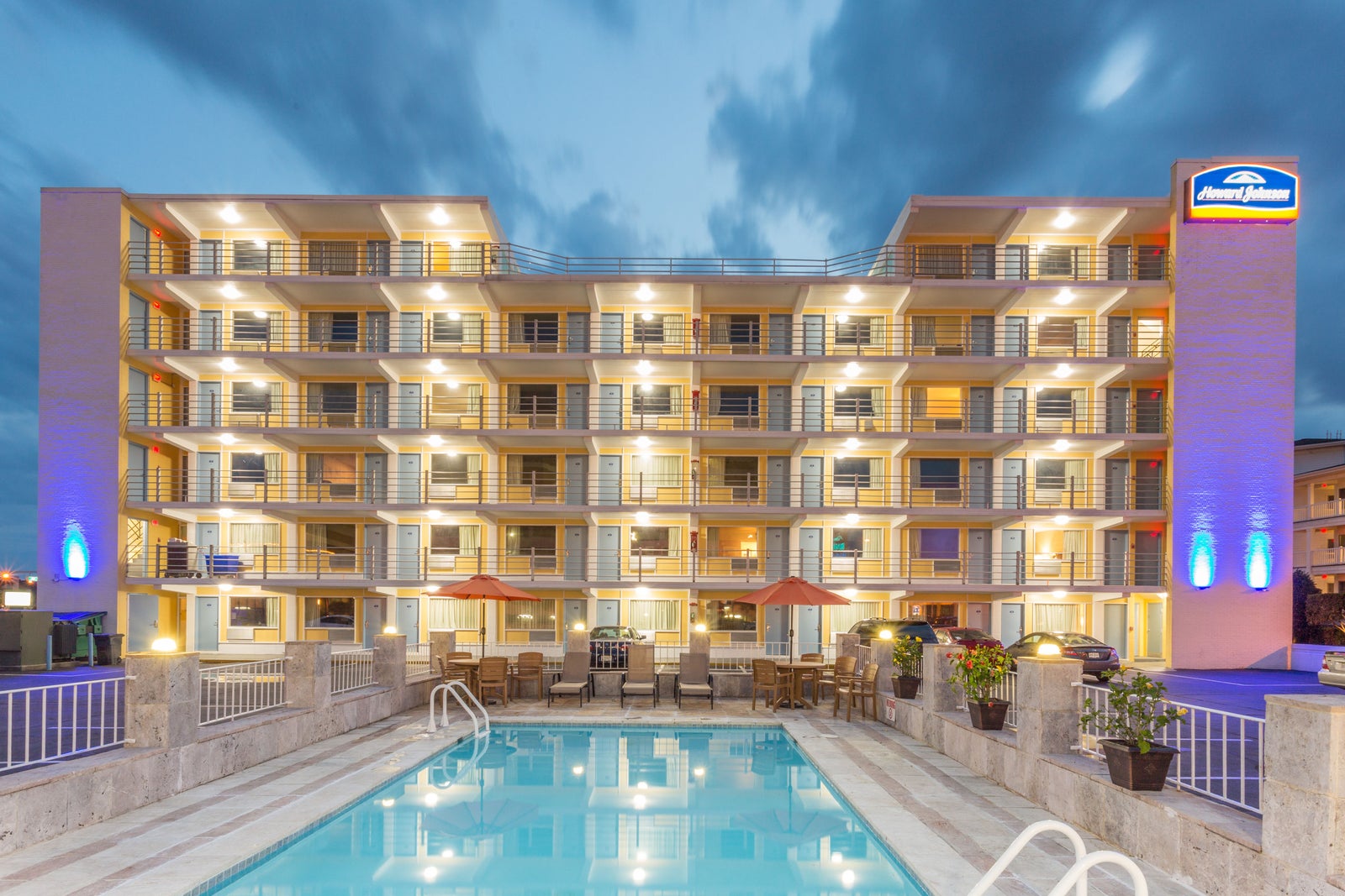 Evening Exterior View