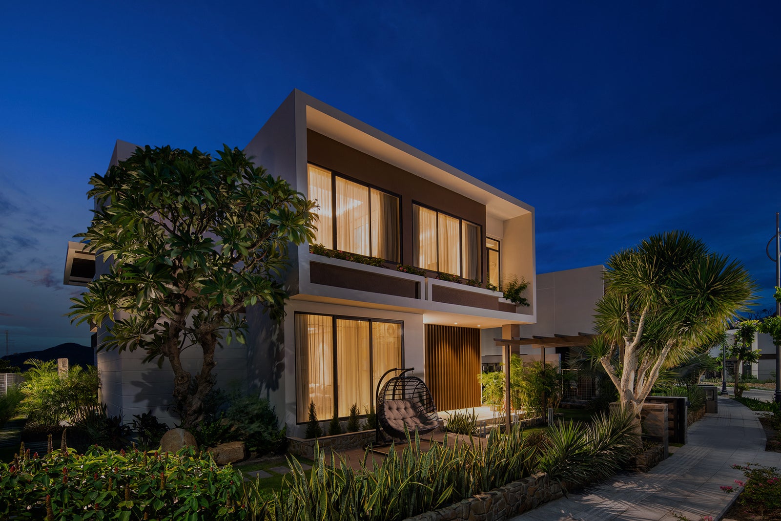 Exterior of the Wyndham Grand KN Paradise Cam Ranh in Cam Ranh, Vietnam