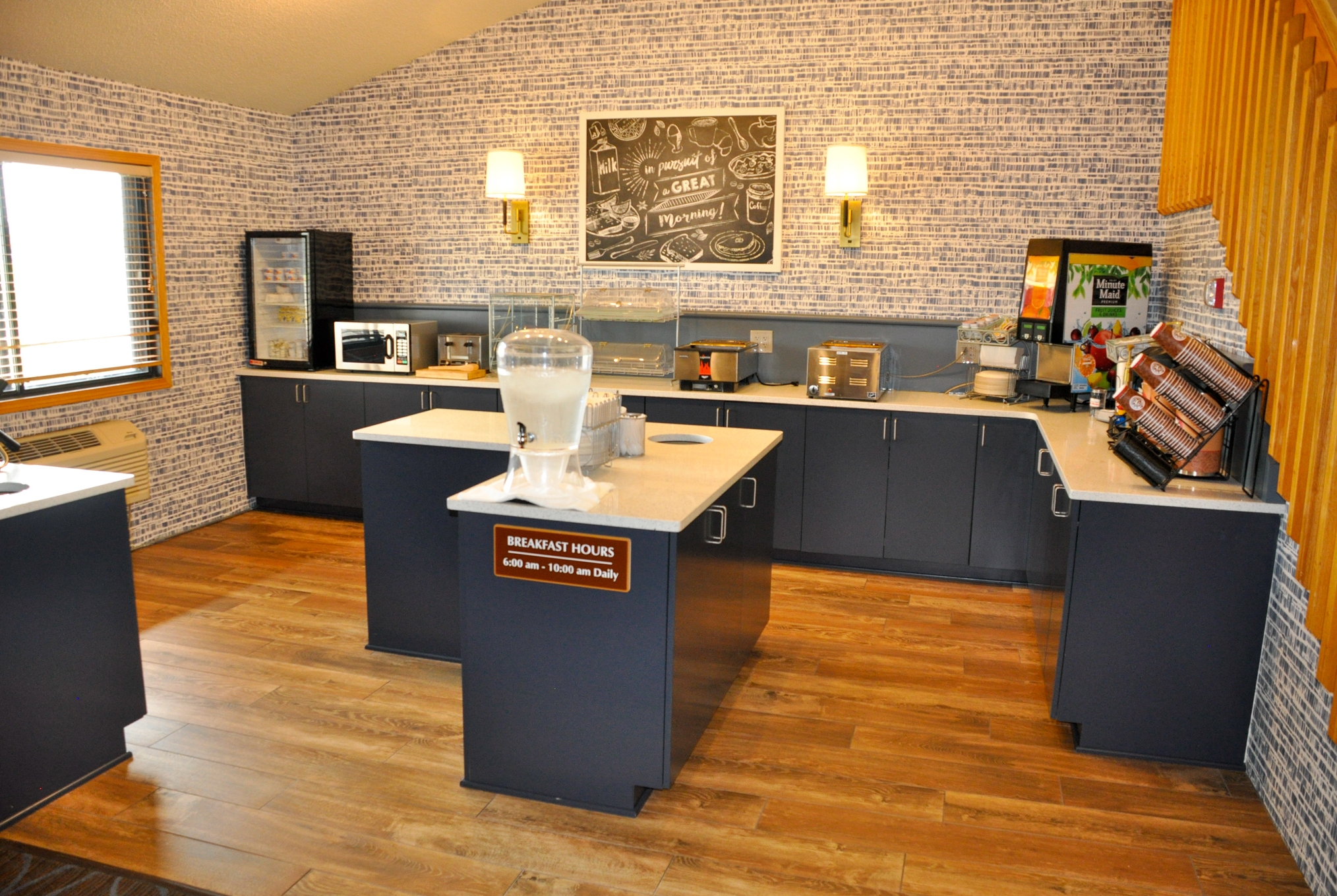 Free breakfast at AmericInn by Wyndham Clear Lake in Clear Lake, Iowa