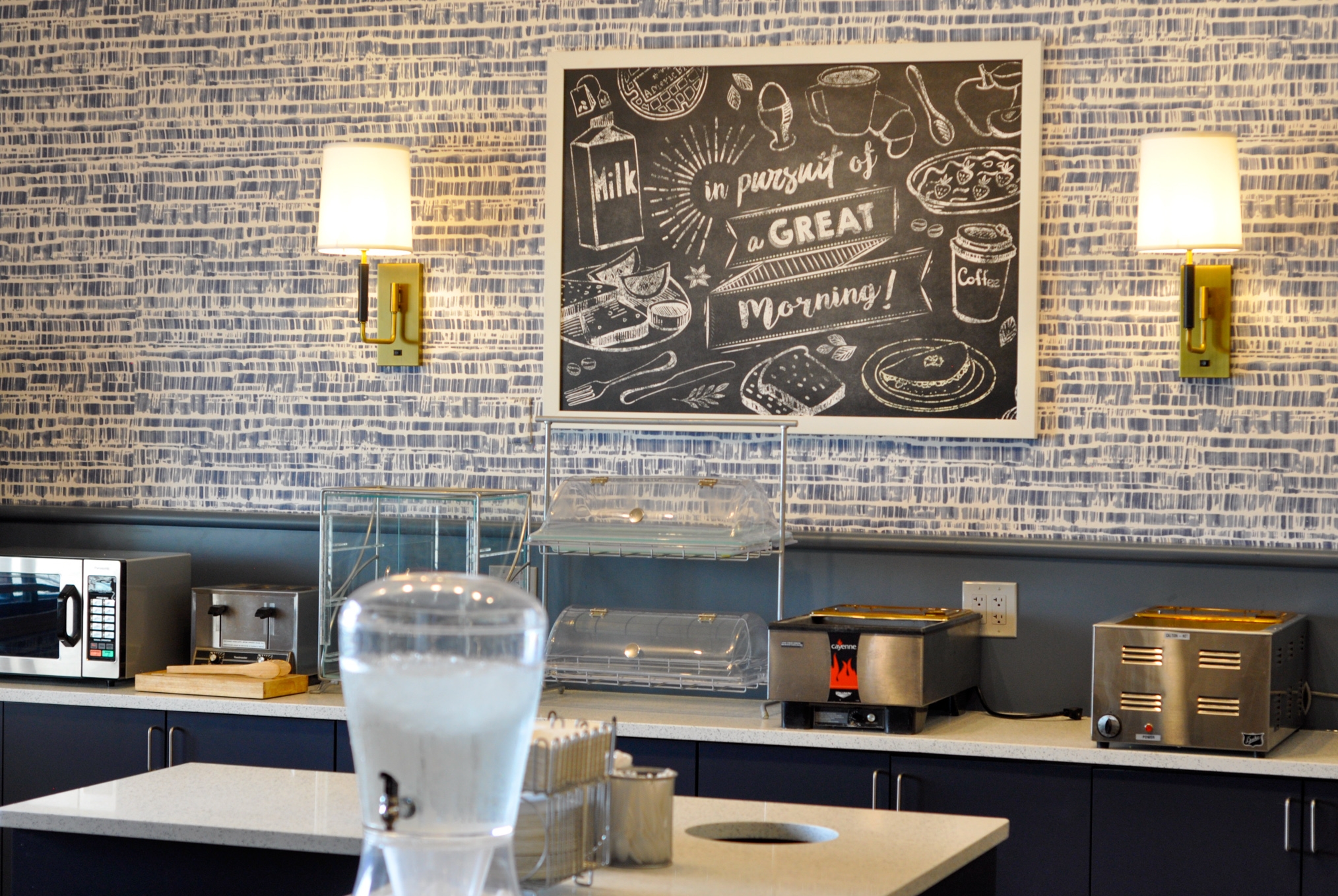 Free breakfast at AmericInn by Wyndham Clear Lake in Clear Lake, Iowa