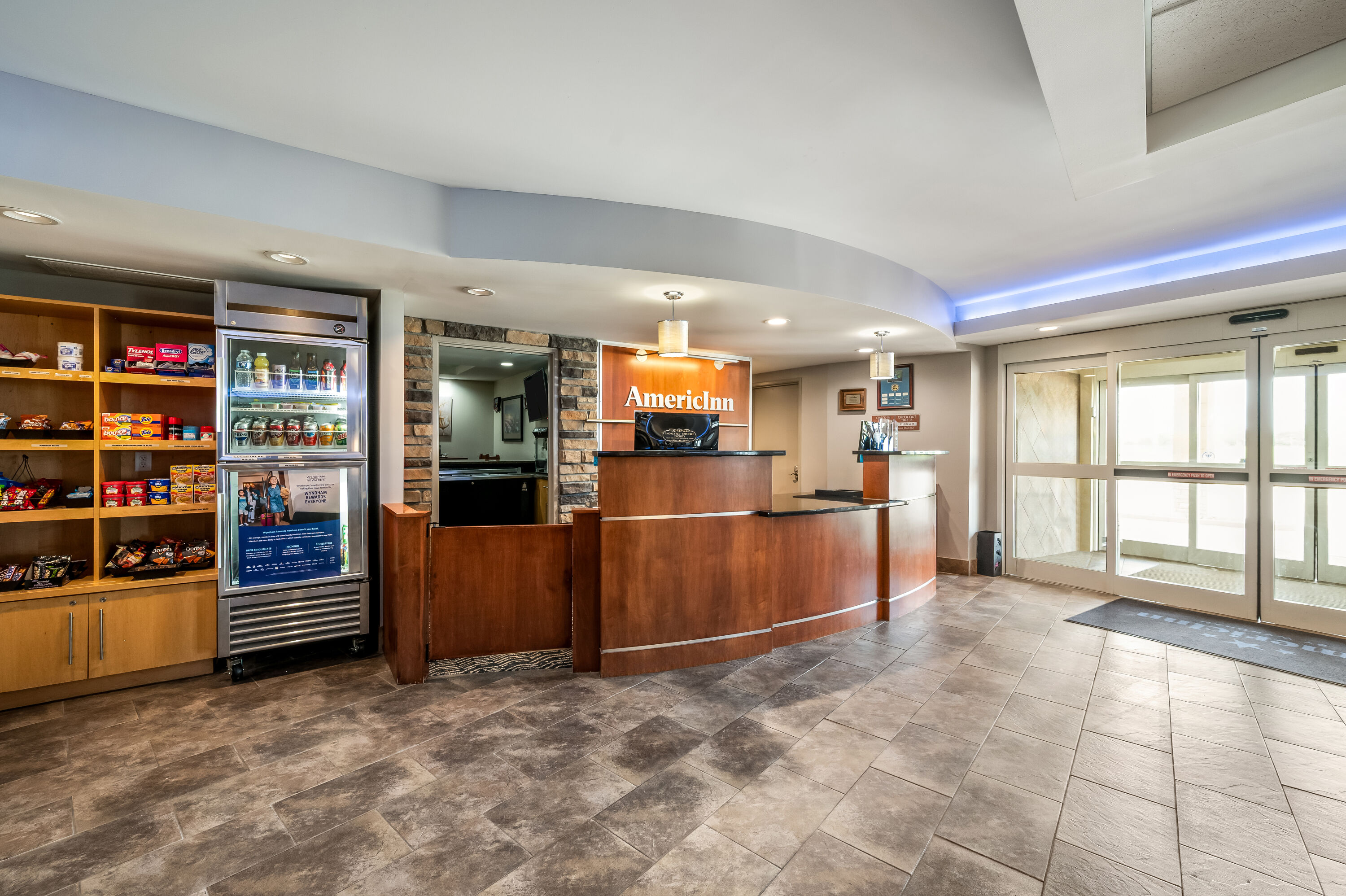 AmericInn by Wyndham Fairfield reception in Fairfield, Iowa