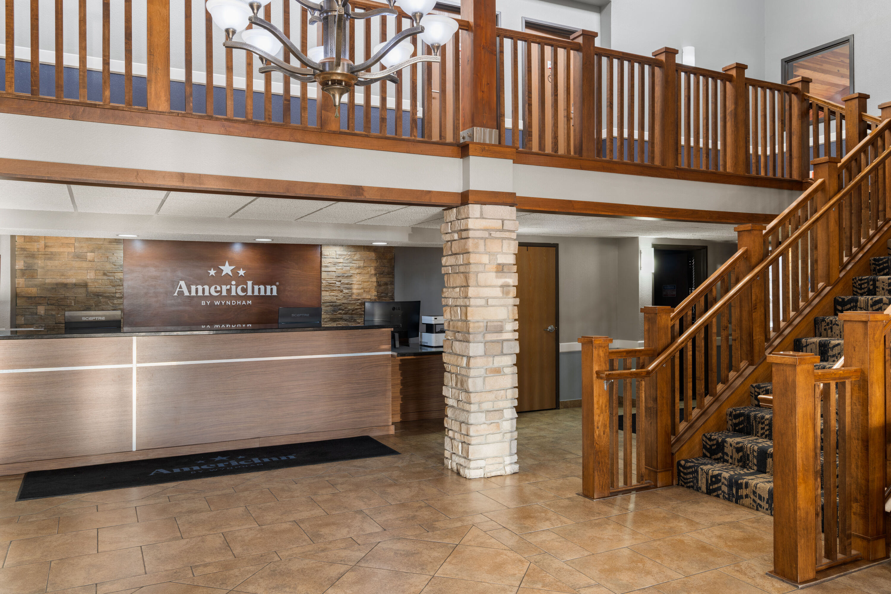 AmericInn by Wyndham Muscatine reception in Muscatine, Iowa