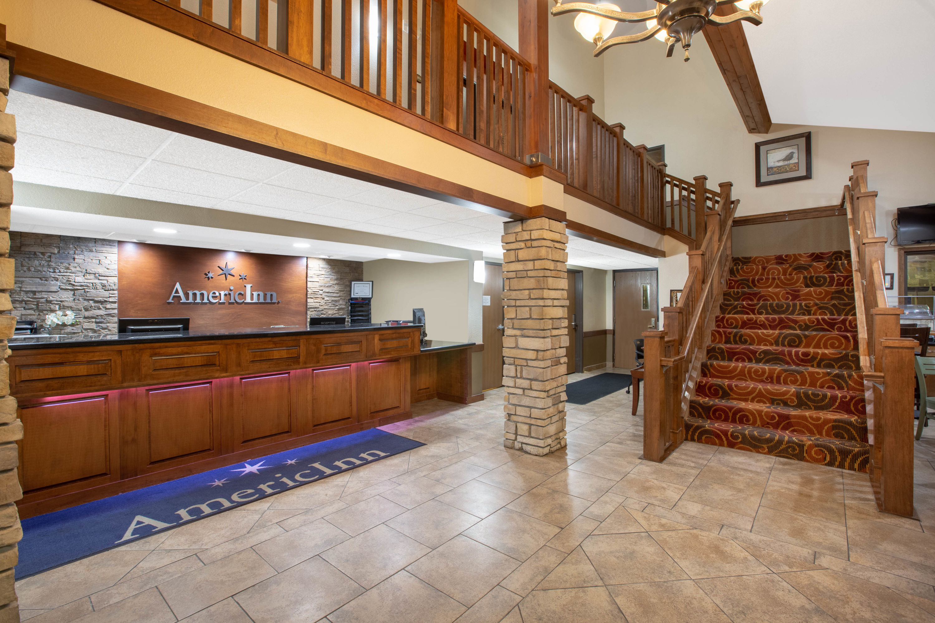 AmericInn by Wyndham Muscatine reception in Muscatine, Iowa