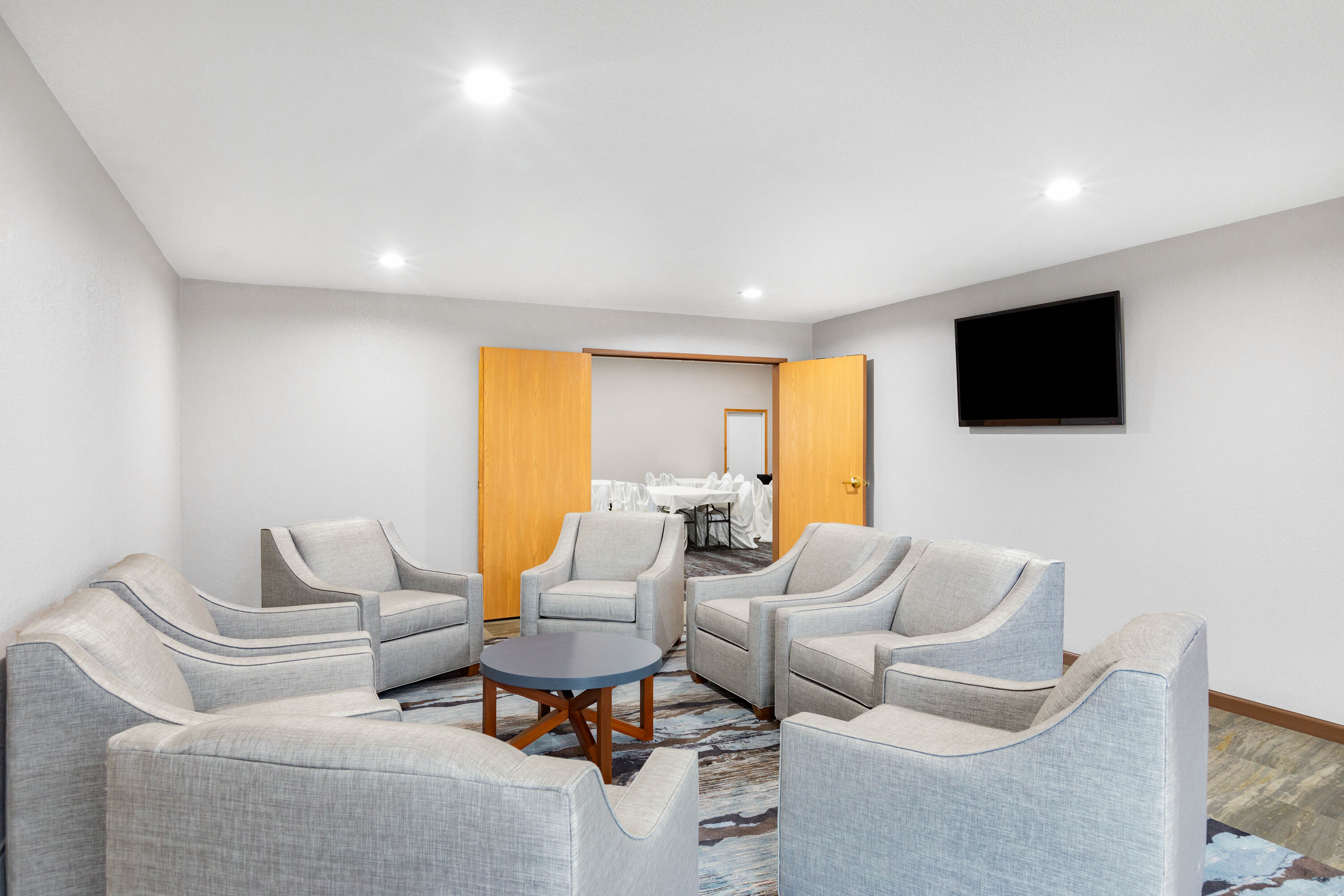 Meeting room at AmericInn by Wyndham Pella in Pella, Iowa