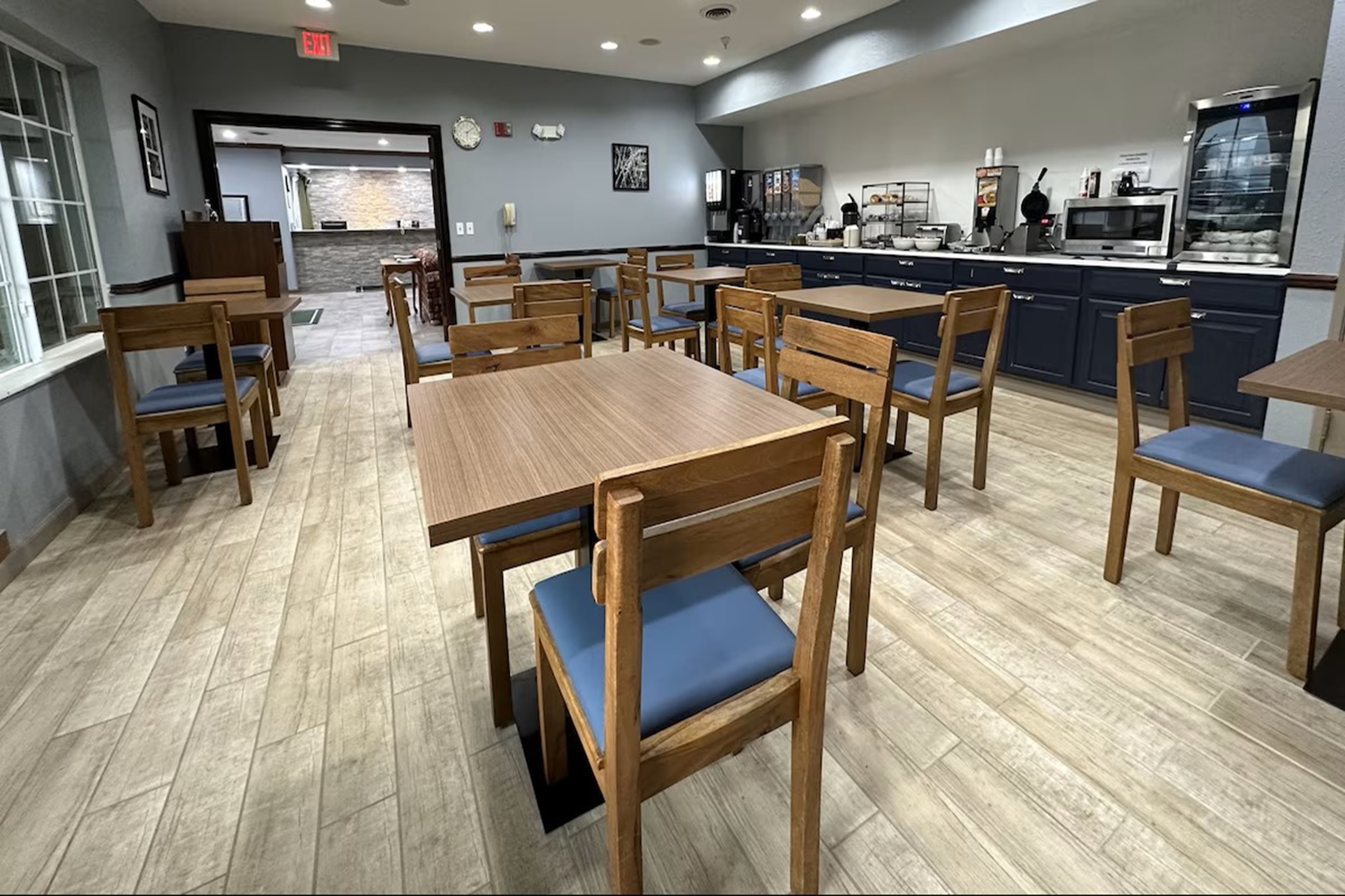 Free breakfast at AmericInn by Wyndham Galesburg in Galesburg, Illinois