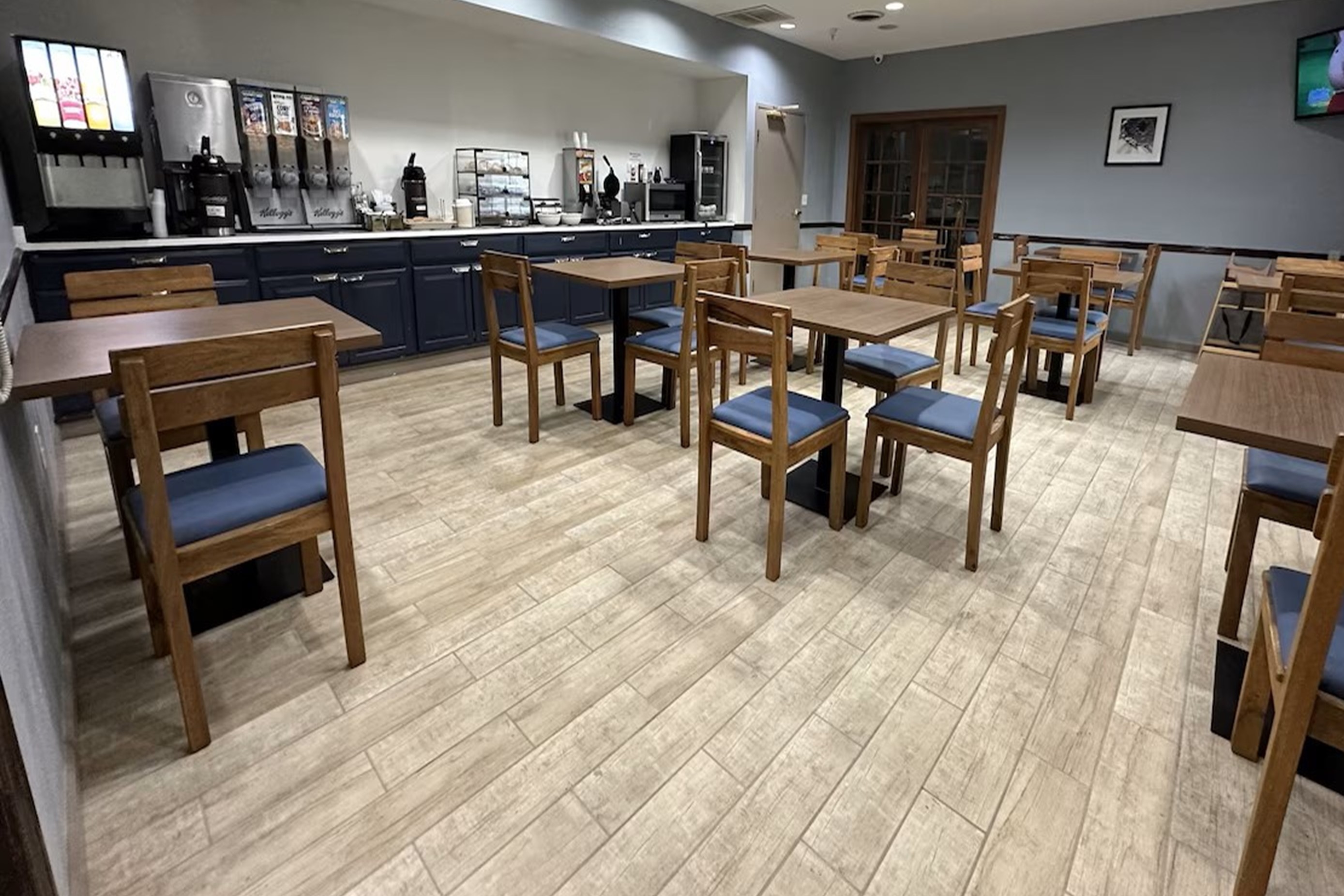 Free breakfast at AmericInn by Wyndham Galesburg in Galesburg, Illinois