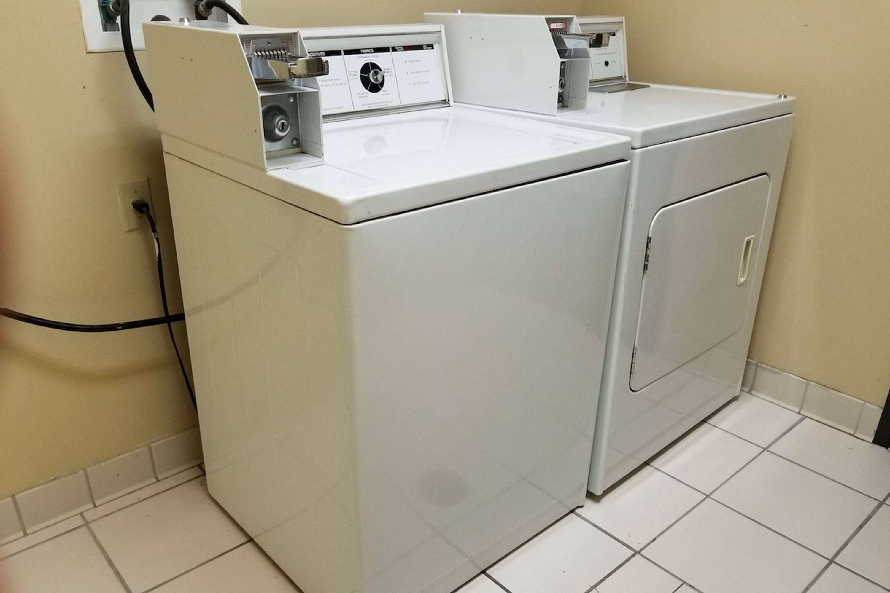 Laundry facilities at AmericInn by Wyndham Galesburg in Galesburg, Illinois